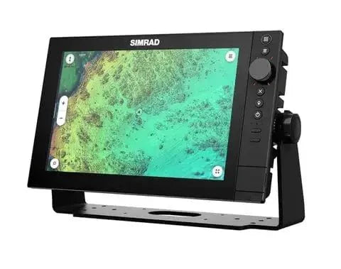 NSS4 -12 MFD, World Basemap display showing vibrant underwater mapping and navigation features.