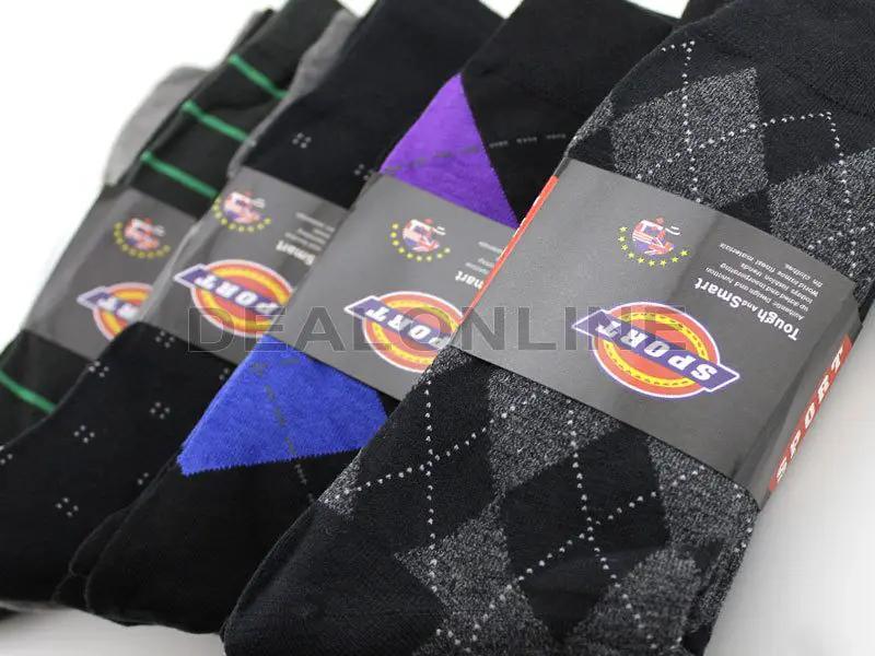 Crew Socks Business Socks Patterned Socks Mix RANDOM WHOLESALE - (60 Pairs) by dealonline.co.nz