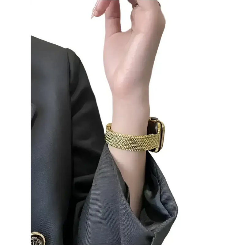 Slim Metal Milanese Strap for the Apple Watch, 3–8 & Ultra Series (5 colours available) by Habicare