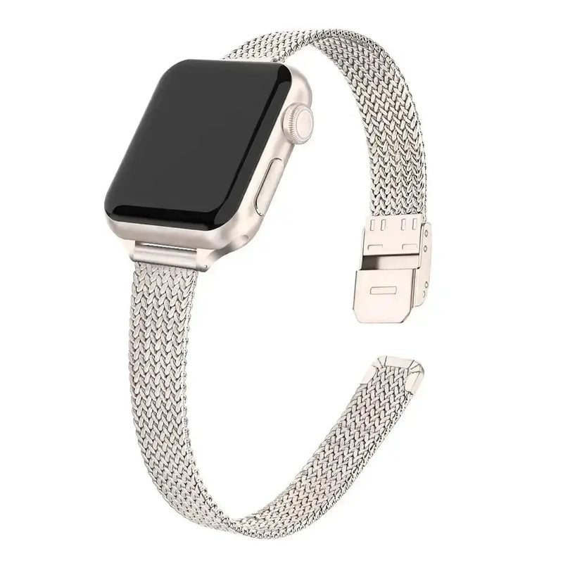 Slim Metal Milanese Strap for the Apple Watch, 3–8 & Ultra Series (5 colours available) by Habicare