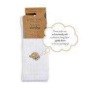 Barekind NZ Socks Save the Sloths Ribbed Bamboo Socks Save the Sloths Ribbed Bamboo Socks
