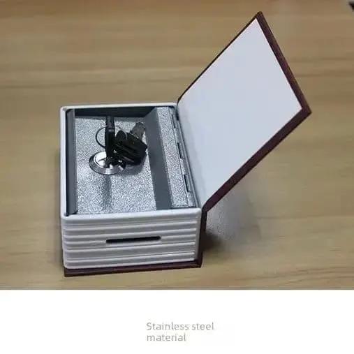 Small Book Safe (Lock Box) / Money Tin by 9eight5