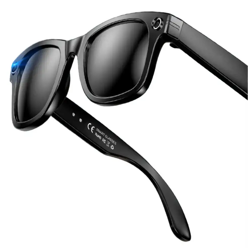Smart AI Camera Glasses – 8MP HD, Photo/Video, Waterproof (5 types available) by Habicare