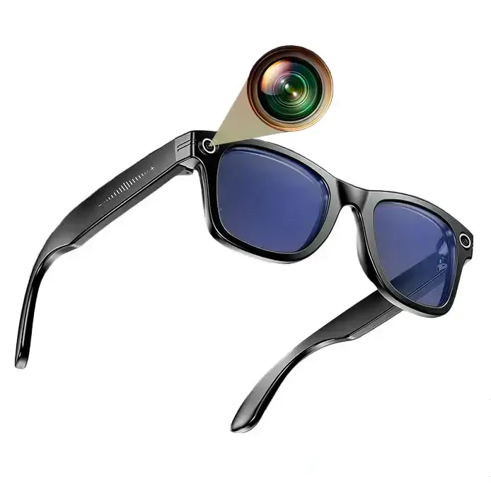 Smart AI Camera Glasses – 8MP HD, Photo/Video, Waterproof (5 types available) by Habicare