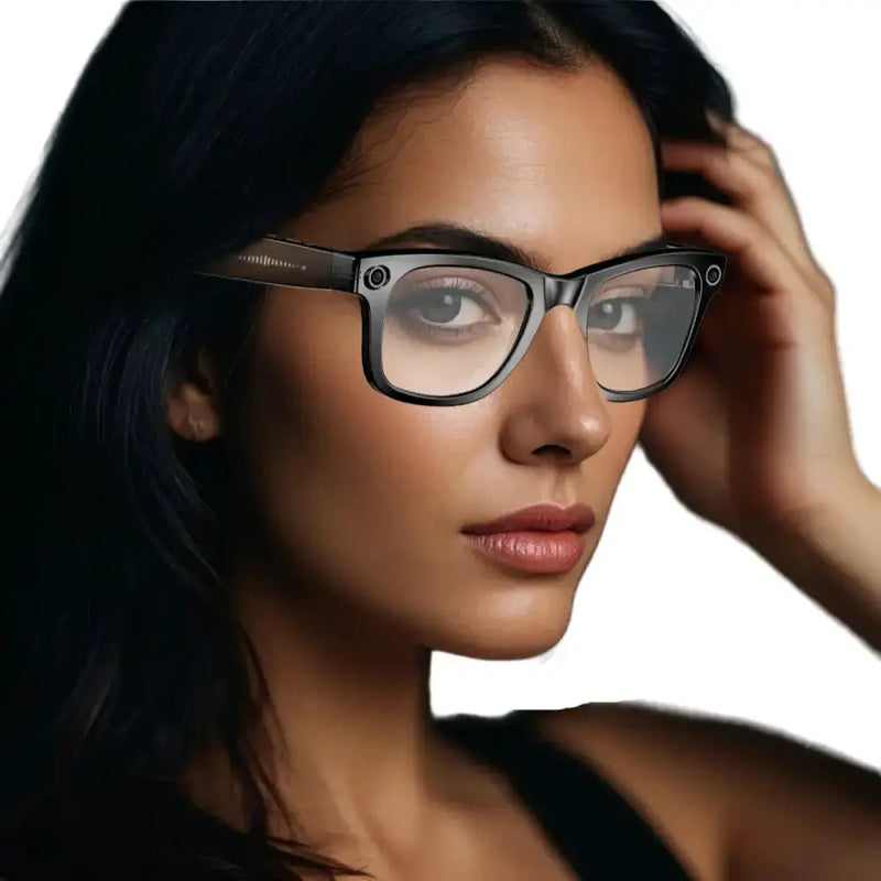 Smart AI Camera Glasses – 8MP HD, Photo/Video, Waterproof (5 types available) by Habicare
