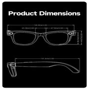 Smart AI Camera Glasses – 8MP HD, Photo/Video, Waterproof (5 types available) by Habicare
