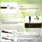 Smart Bluetooth Soil pH Meter 0–14 for Plants & Hydroponics by Habicare