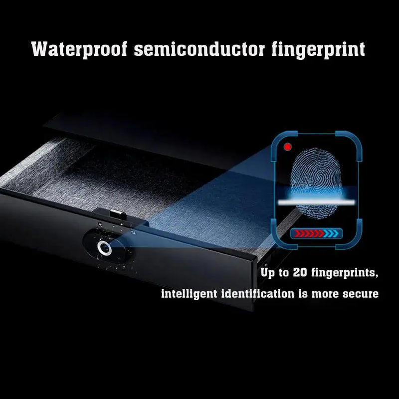Smart Fingerprint Identification Safe by Habicare