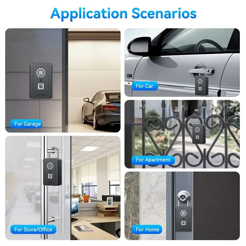 Smart Fingerprint Key Lock Box (different models available) by Habicare