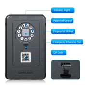 Smart Fingerprint Key Lock Box (different models available) by Habicare