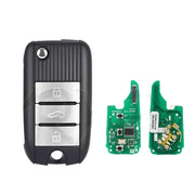 Habicare 3-Button Smart Flip Remote Key 433MHz ID47 Chip for MG HS, ZS, MG3, MG5, MG6 & Roewe RX5/RX8 3-Button Smart Flip Remote Key 433MHz ID47 Chip for MG HS, ZS, MG3, MG5, MG6 & Roewe RX5/RX8