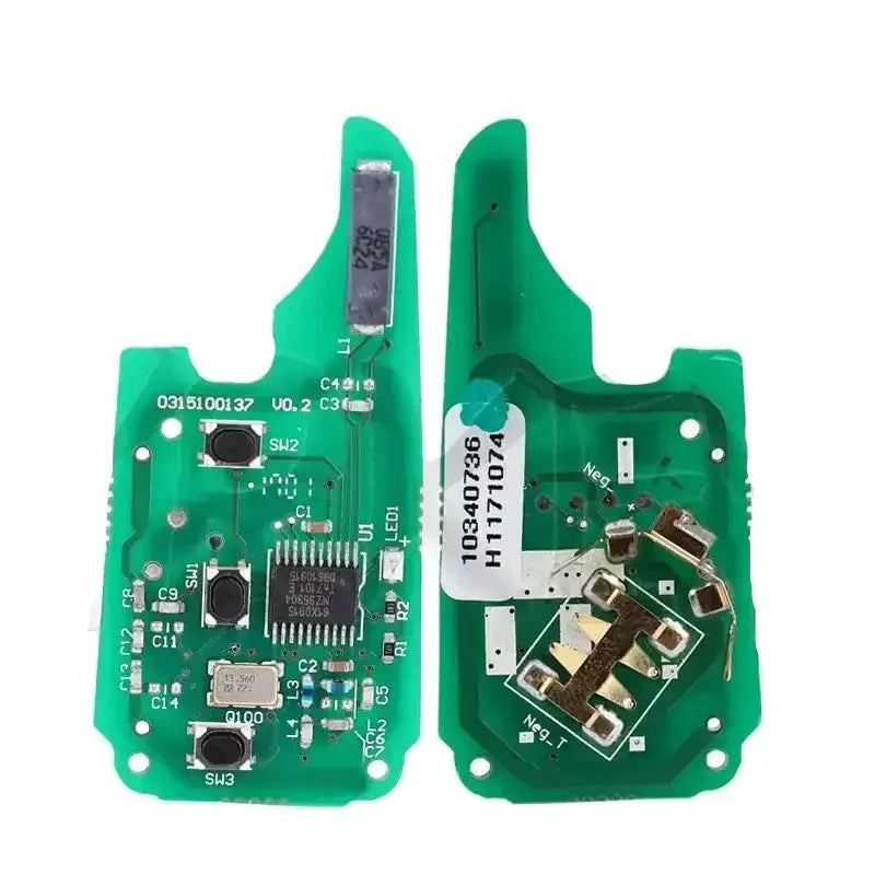 Habicare 3-Button Smart Flip Remote Key 433MHz ID47 Chip for MG HS, ZS, MG3, MG5, MG6 & Roewe RX5/RX8 3-Button Smart Flip Remote Key 433MHz ID47 Chip for MG HS, ZS, MG3, MG5, MG6 & Roewe RX5/RX8