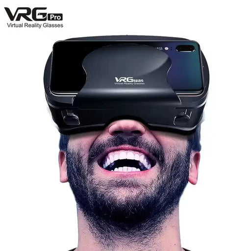 Habicare 9eight5 Smart VR Headset with Remote – 3D Virtual Reality for Phones Smart VR Headset with Remote – 3D Virtual Reality for Phones
