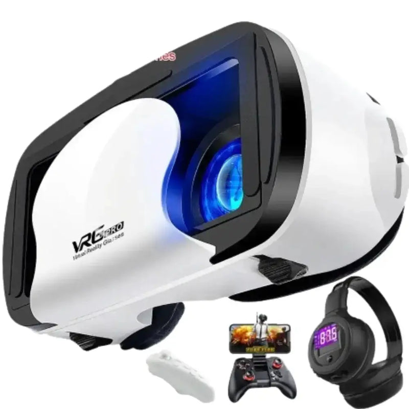 Smart VR Headset with Remote – 3D Virtual Reality for Phones by Habicare