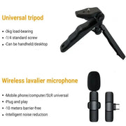 Smartphone Video Kit with Mic, LED Light & Tripod (2 types available) by Habicare