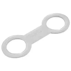 Snorkel Keeper Clear silicon replacement for plastic snorkel buckles, durable and innovative design.