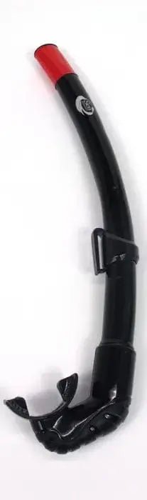 Snorkels featuring a comfortable silicone mouthpiece for easy breathing and clearing.