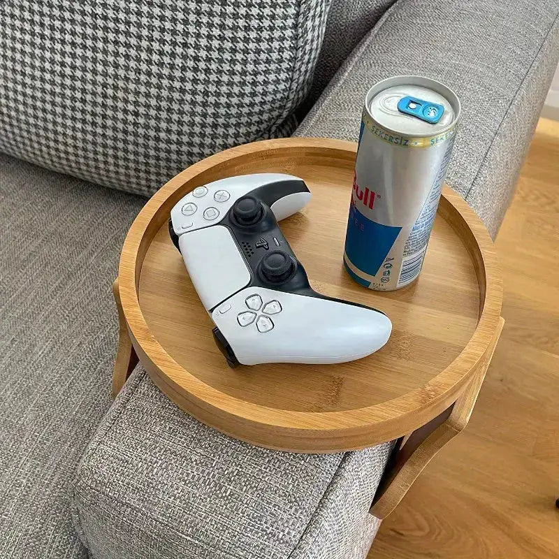 Sofa Armrest Clip-on Tray Table by Habicare
