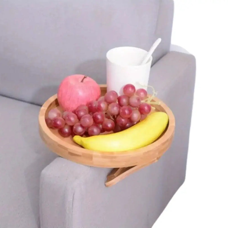 Sofa Armrest Clip-on Tray Table by Habicare