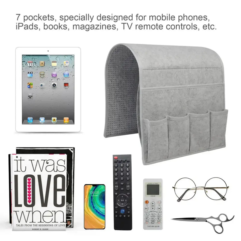 Habicare 7-Pocket Sofa Armrest Organizer 7-Pocket Sofa Armrest Organizer