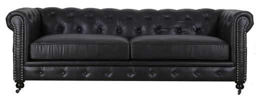 BroDeals sofa Newell Chesterfield 3 Seater Sofa - Black Newell Chesterfield 3 Seater Sofa - Black