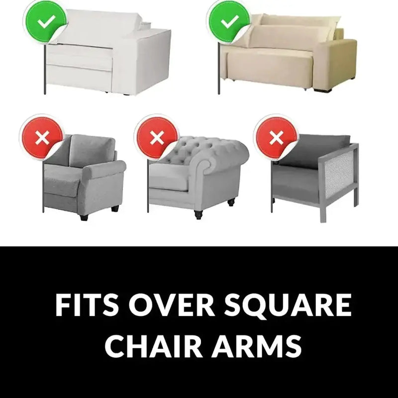 Habicare Sofa Armrest Tray Table with Pockets Sofa Armrest Tray Table with Pockets