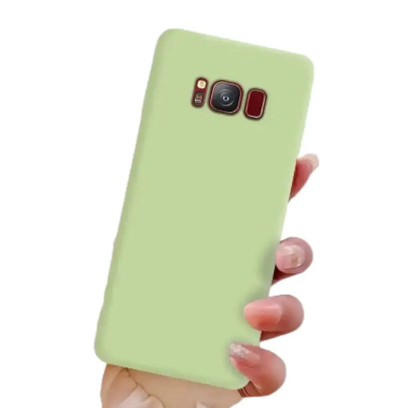 Soft Silicone Cover for Samsung Galaxy Note & S Series (Green) by Habicare