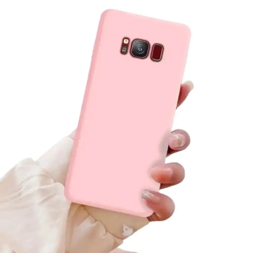Soft Silicone Cover for Samsung Galaxy Note & S Series (Pink) by Habicare