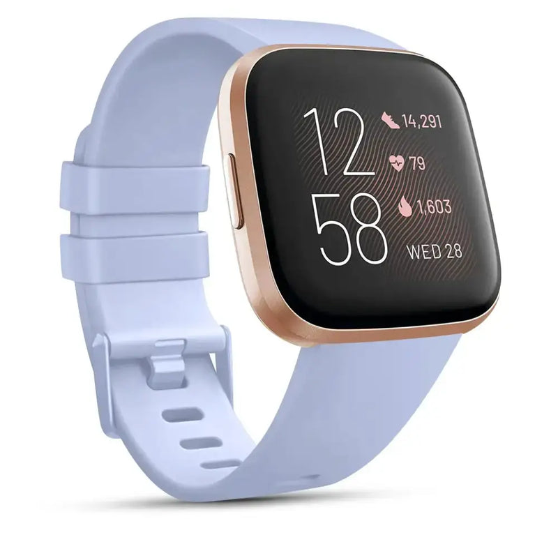 Soft Silicone Sport Band for the Fitbit Versa 2 (available in 26 colours) by Habicare