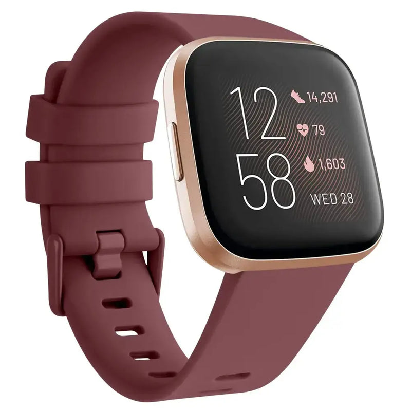 Soft Silicone Sport Band for the Fitbit Versa Lite (available in 26 colours) by Habicare