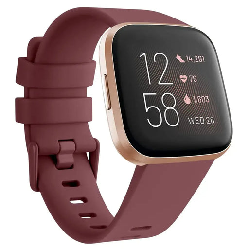 Soft Silicone Sport Band for the Fitbit Versa Lite (available in 26 colours) by Habicare
