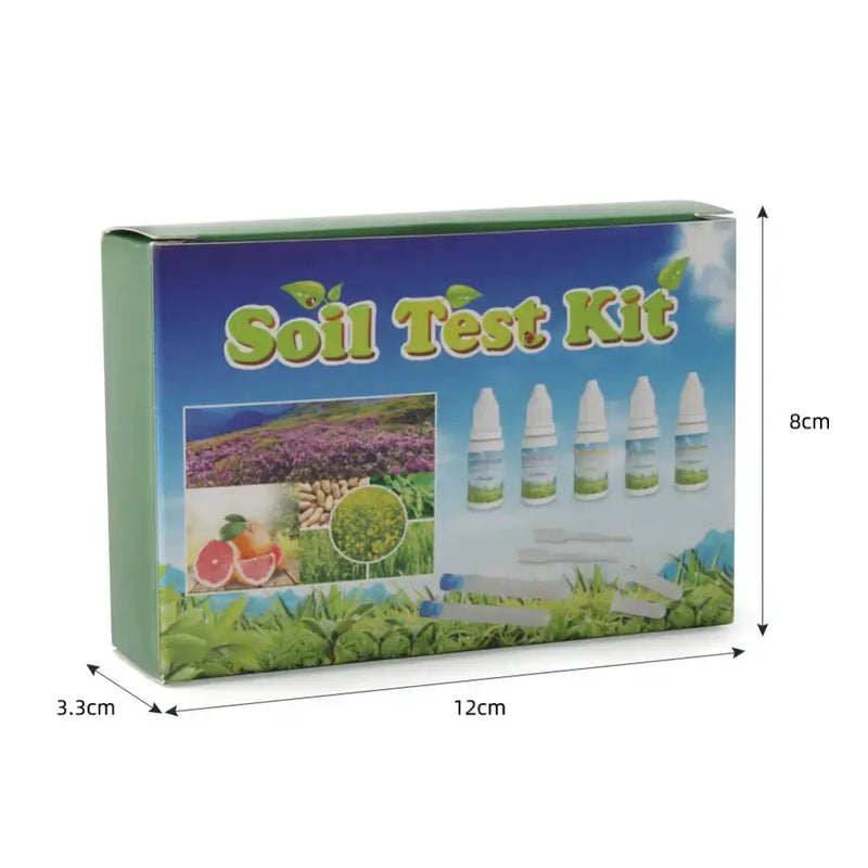 Soil Test Kit for pH, NPK & Nutrients for Garden & Farm by Habicare