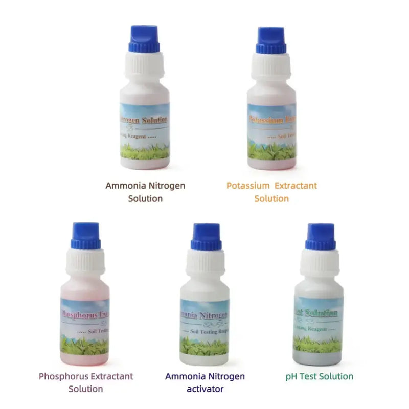 Soil Test Kit for pH, NPK & Nutrients for Garden & Farm by Habicare