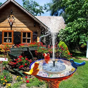 Solar Fountain Floating Pump – 13/16/18cm by Habicare