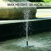 Solar Fountain Floating Pump – 13/16/18cm by Habicare