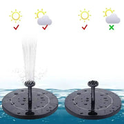 Solar Fountain Floating Pump – 13/16/18cm by Habicare