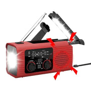 Solar Powered Hand Crank Survival Radio by Habicare