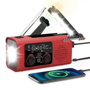 Solar Powered Hand Crank Survival Radio by Habicare