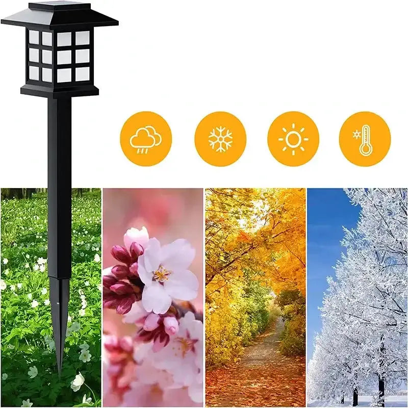 Solar LED Pathway Lights (2/4/6/8Pcs) by Habicare