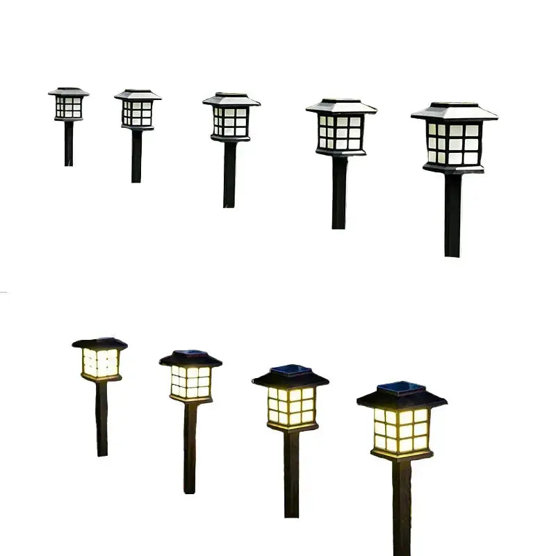 Solar LED Pathway Lights (2/4/6/8Pcs) by Habicare