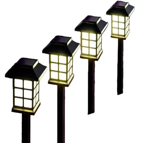 Solar LED Pathway Lights (2/4/6/8Pcs) by Habicare