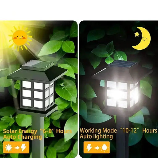 Solar LED Pathway Lights (2/4/6/8Pcs) by Habicare