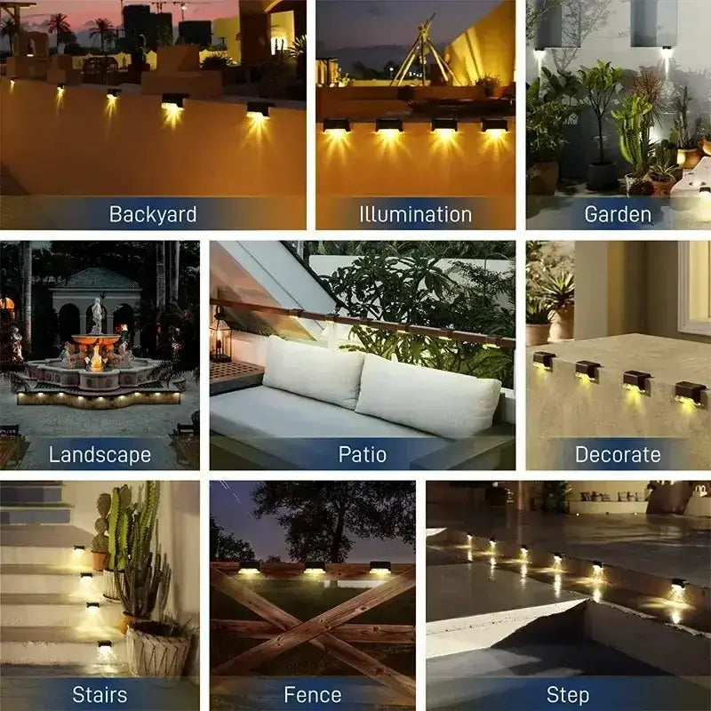 Solar LED Waterproof Outdoor Lights (4/8/16/32 Pack) by Habicare