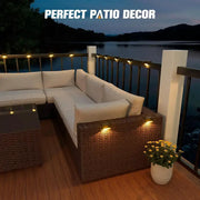 Solar LED Waterproof Outdoor Lights (4/8/16/32 Pack) by Habicare