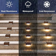 Solar LED Waterproof Outdoor Lights (4/8/16/32 Pack) by Habicare