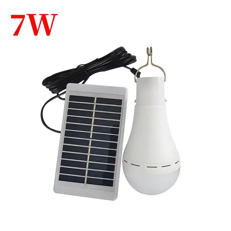 Solar USB Rechargeable Hanging Emergency Waterproof Camping Light by Habicare