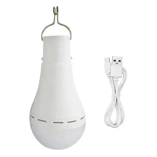 Solar USB Rechargeable Hanging Emergency Waterproof Camping Light by Habicare