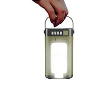 Foldable Solar Camping Light 2000mAh with Power Bank & Digital Display by Habicare