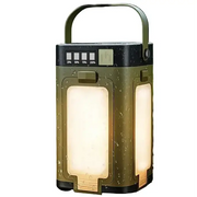 Foldable Solar Camping Light 2000mAh with Power Bank & Digital Display by Habicare