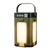 Foldable Solar Camping Light 2000mAh with Power Bank & Digital Display by Habicare